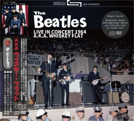 THE BEATLES / 1964 LIVE IN CONCERT A.K.A. WHISKEY FLAT (CD+DVD)