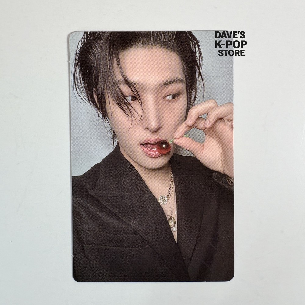 [ATEEZ] Mingi - GOLDEN HOUR : Part.4 TOKTOQ DIGIPACK Ver. Photocard (Cherry Ver)