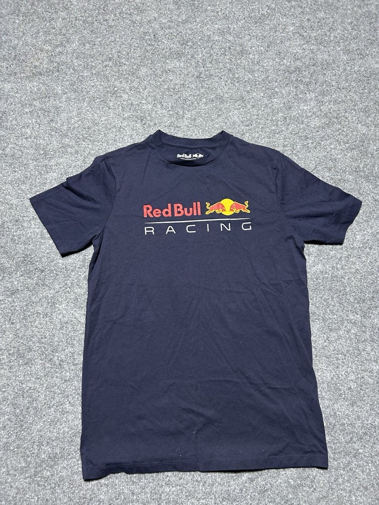 Red Bull Racing Size M Navy Blue T Shirt