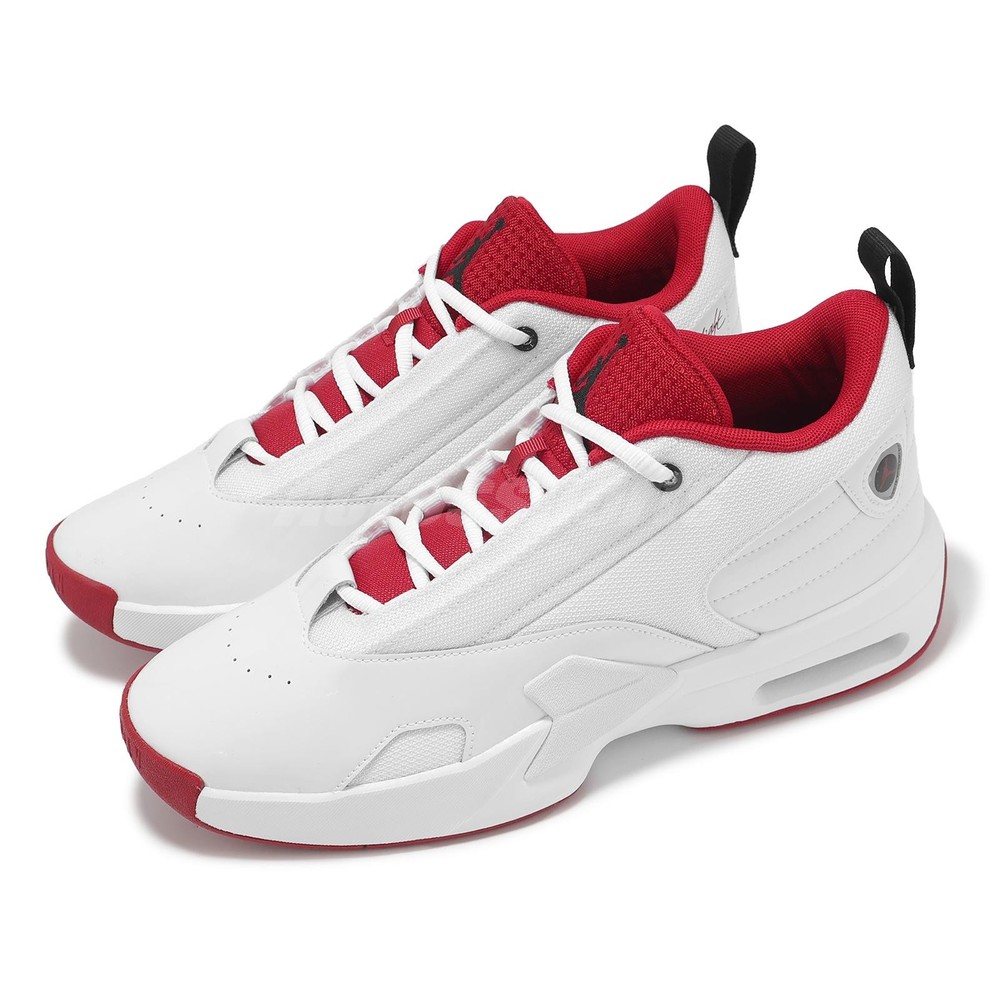 Nike Jordan Max Aura 6 White Gym Red Men Basketball Hoopers Shoes FQ8298-106