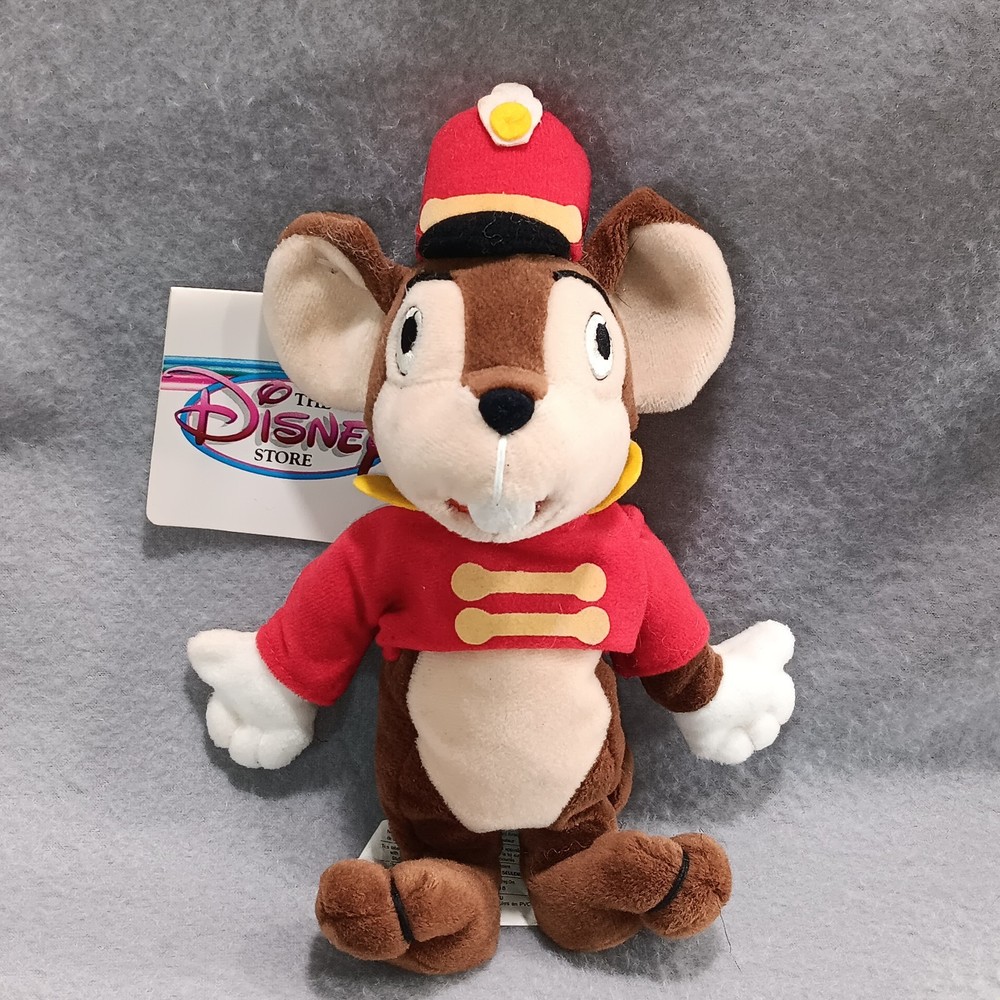 Vintage Disney Store Timothy Dumbo Mini Bean Bag Plush 8