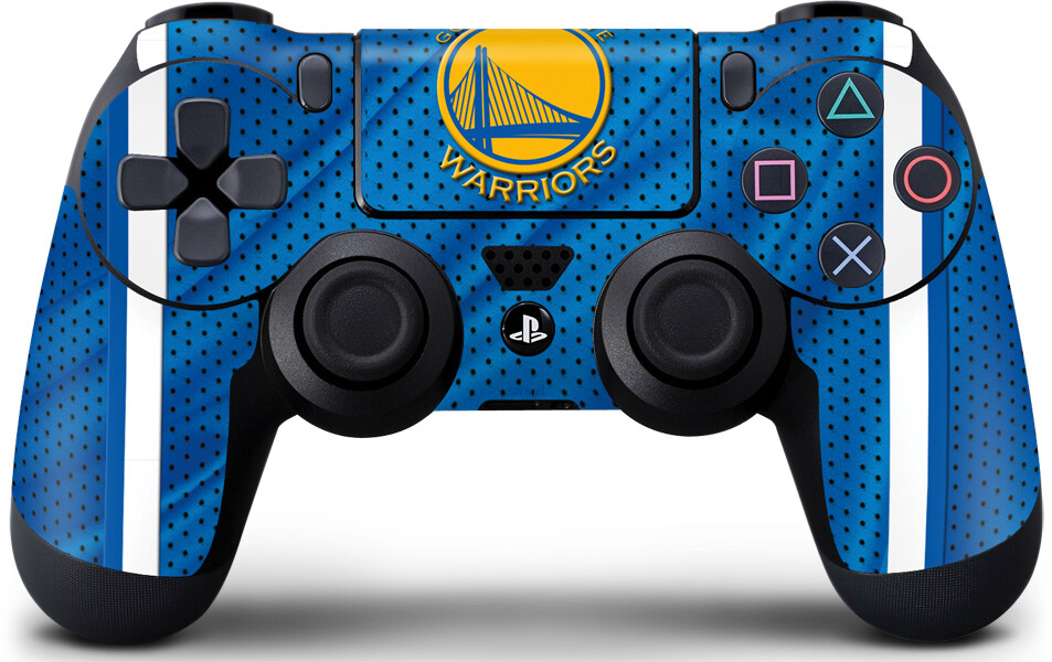 NBA Golden State Warriors PS4 Controller Skin - Golden State Warriors Jersey