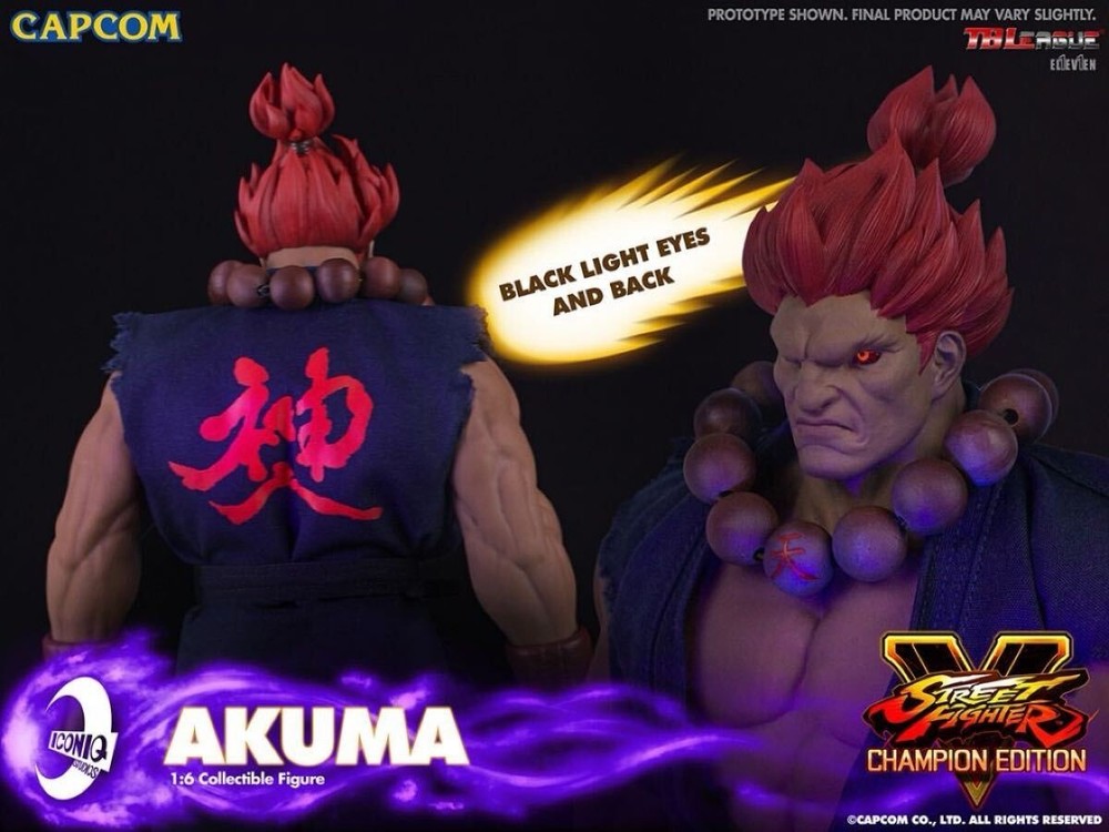 Iconiq Studio Iqgs-05 Street Fighter Akuma Gouki Shin 1/6 Figure
