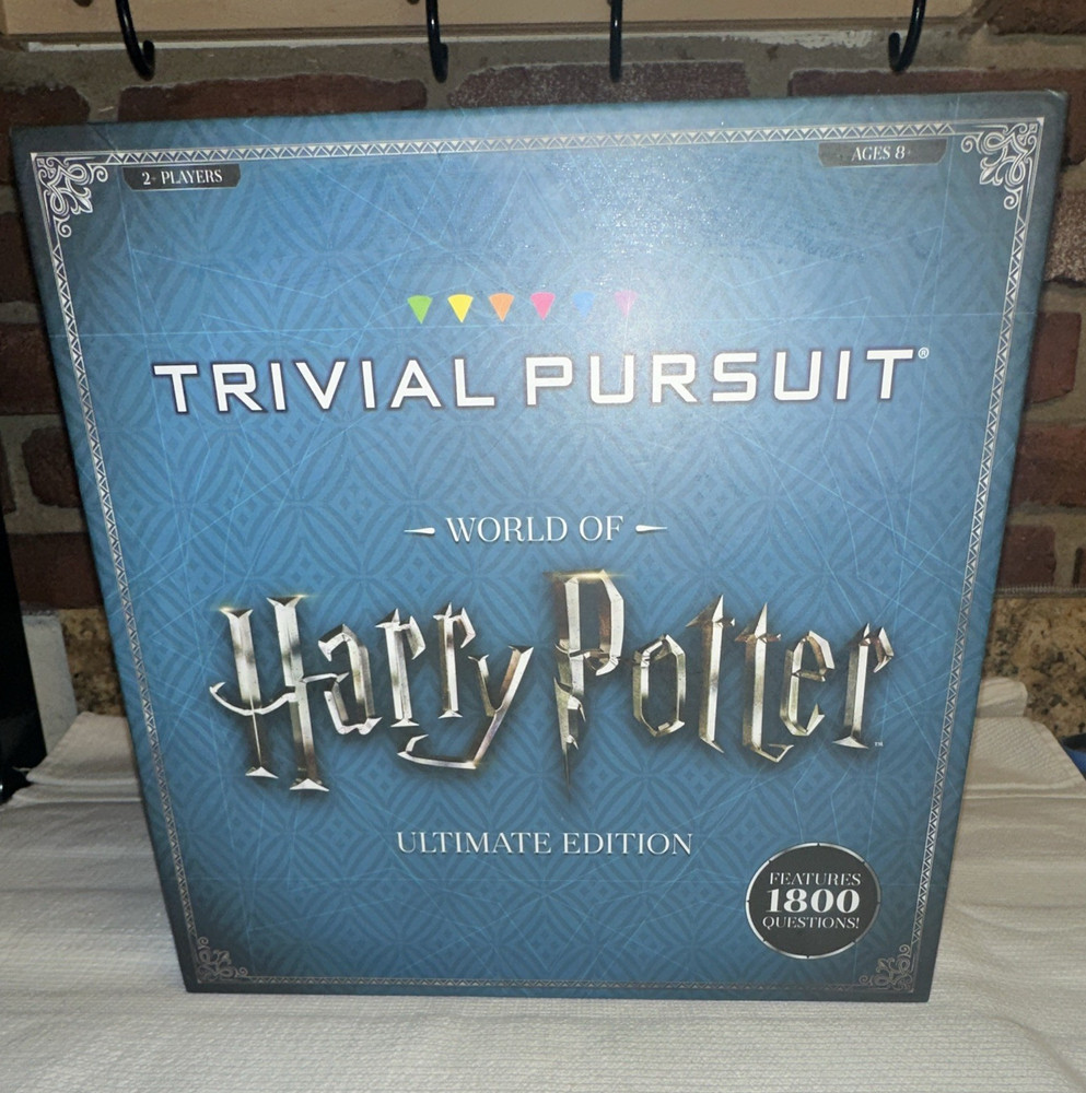 USAopoly Trivial Pursuit World of Harry Potter Ultimate Edition Board Game 2+ 8+