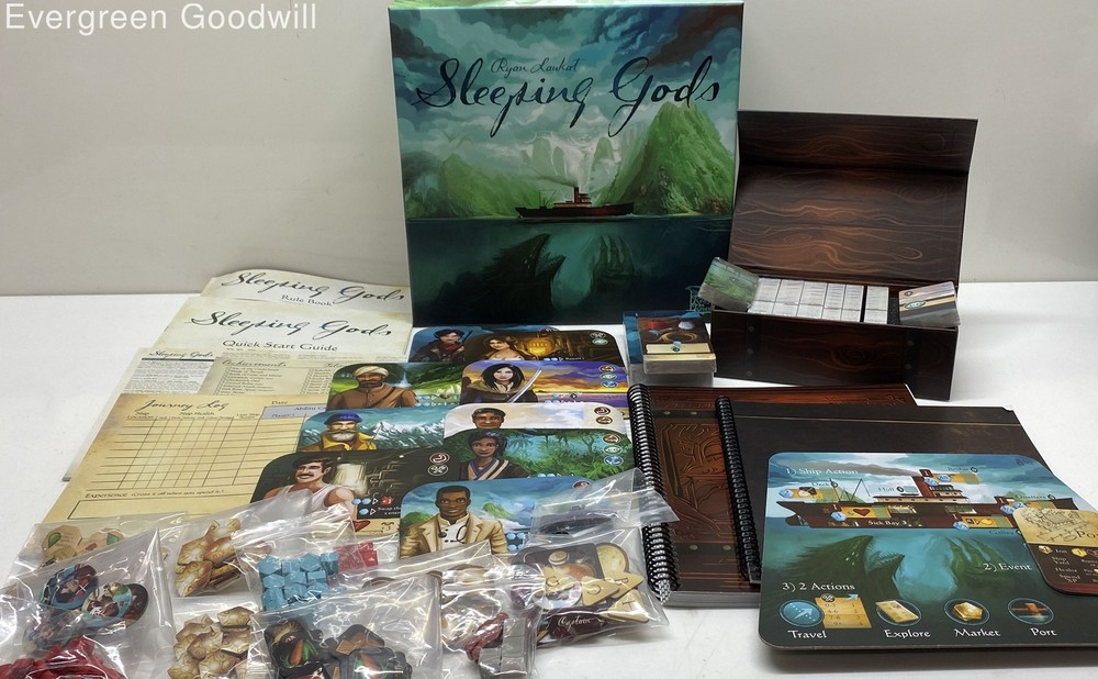 Sleeping Gods by Red Raven Games Board Game IOB
