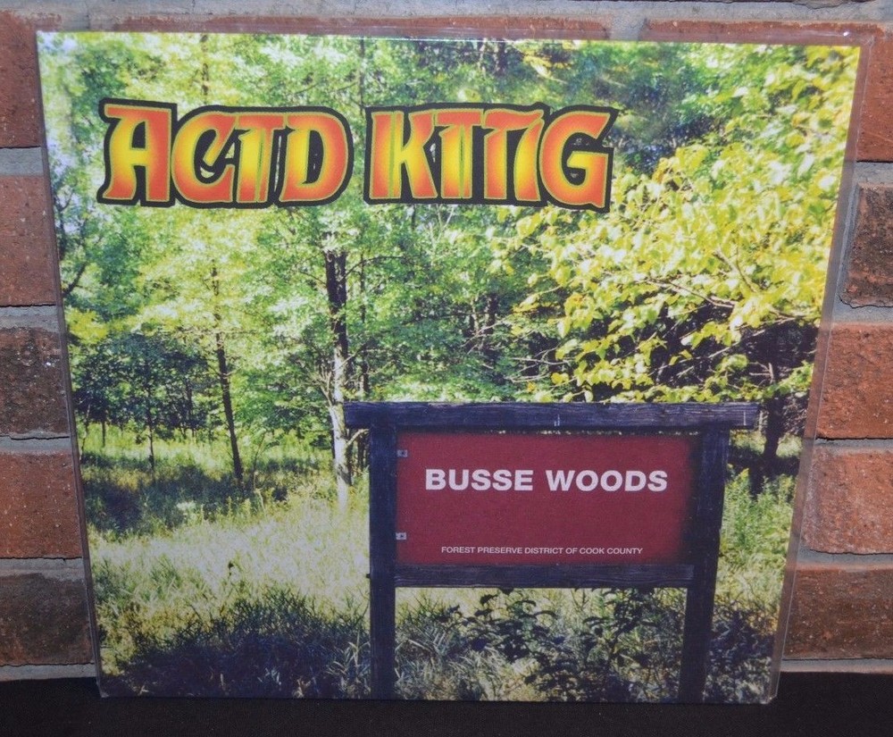 ACID KING - Busse Woods, Limited BLACK VINYL LP New!-image