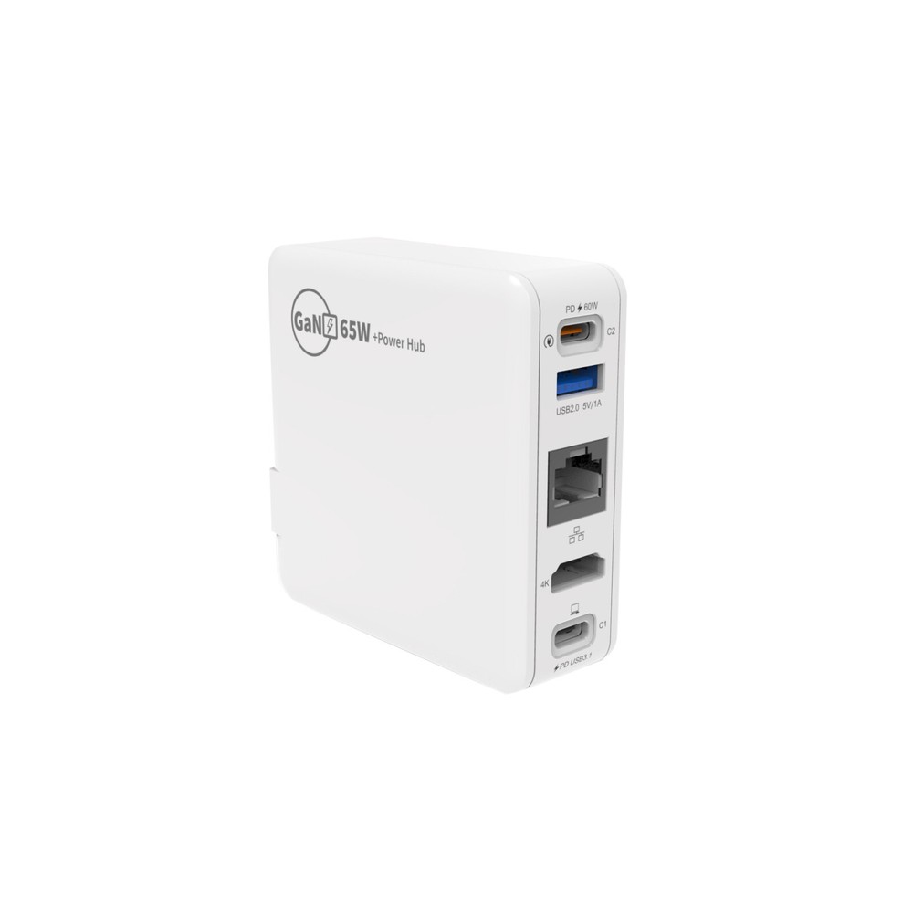 65W Fast Charging Dock Station with USB C and RJ45 Port for Nintendo Switch NS  