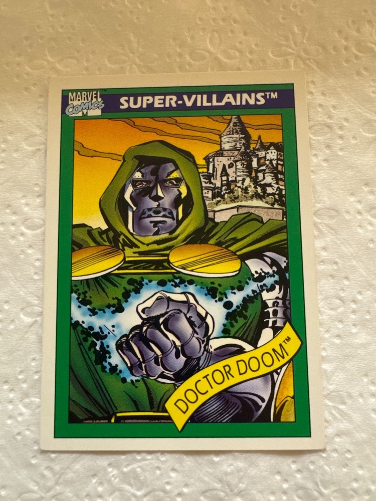 1990 Impel Marvel Comics Universe Series 1  Super Villains #60 Dr. Doom