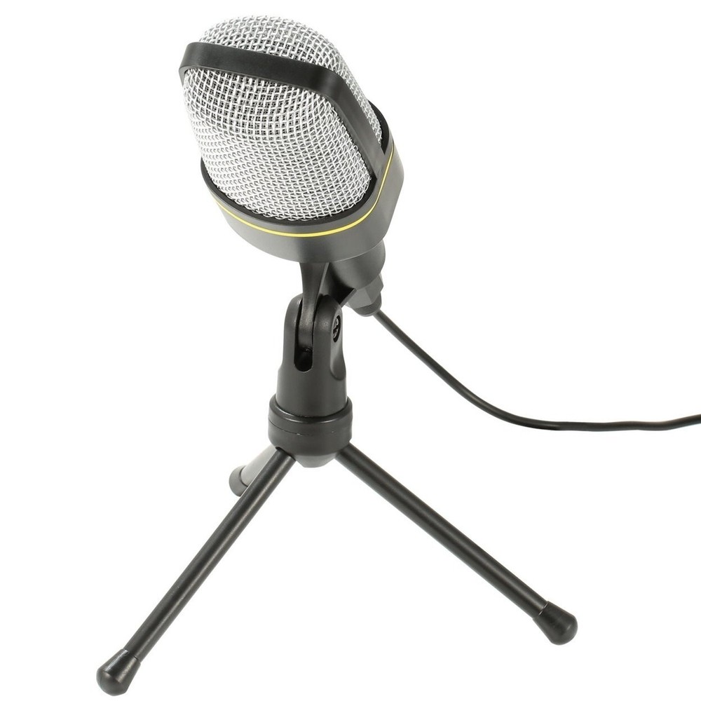 Pro Condenser Microphone With Tripod Stand Audio Studio Recording Desktop Mic