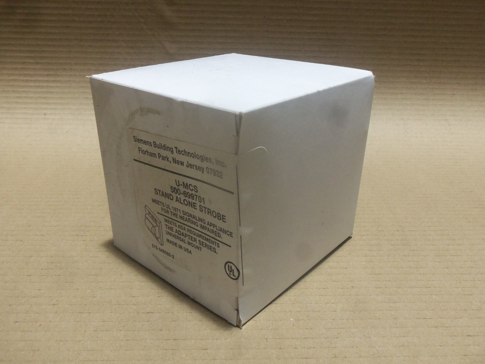 NEW Siemens U-MCS 500-699701 Stand Alone Strobe AK