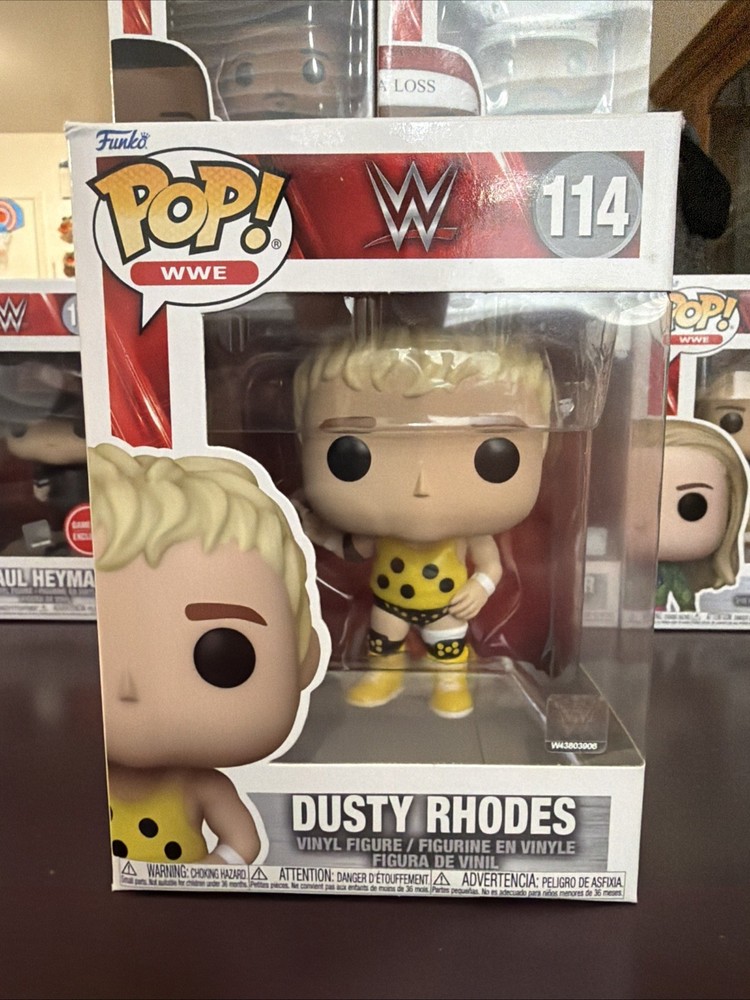 Funko Pop! Vinyl: Dusty Rhodes #114 WWE WWF Collectible Figure