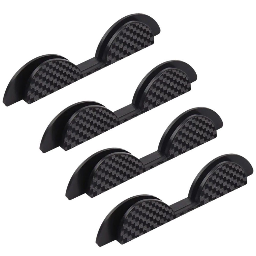 4x Anti-collision Trim Car Door Edge Guard Strip Protector Bumper Decor Kit