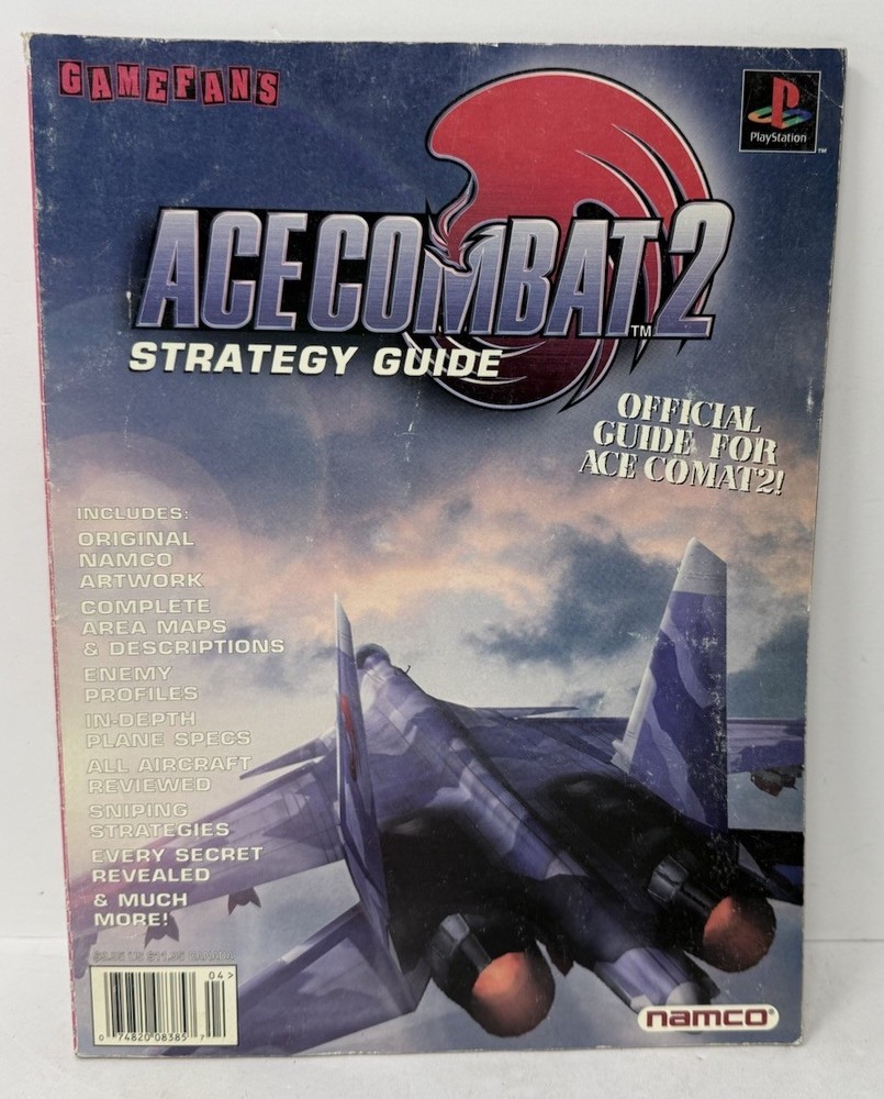 Ace Combat 2 Gamefans Playstation Namco Strategy Guide-image