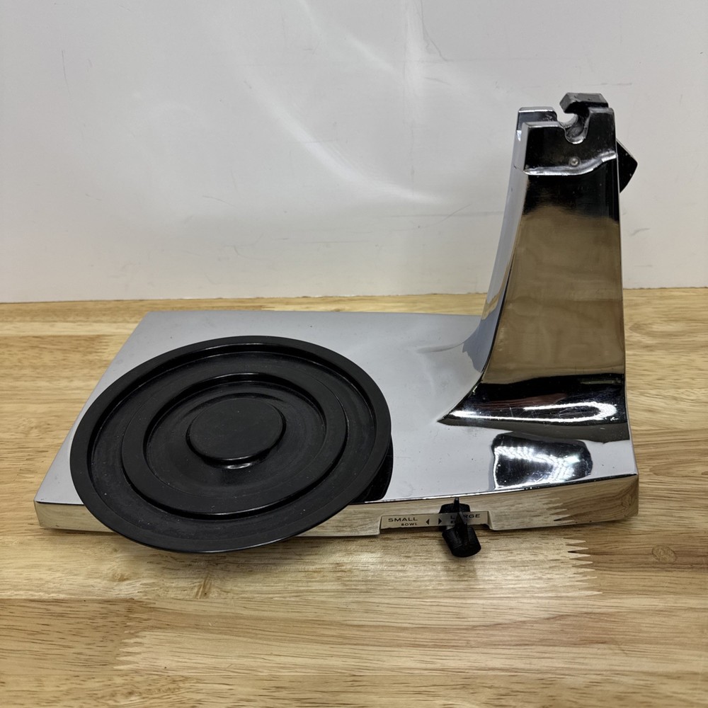 Sunbeam Mixmaster Chrome Stand Mixer with Bowl Tray Model MMB