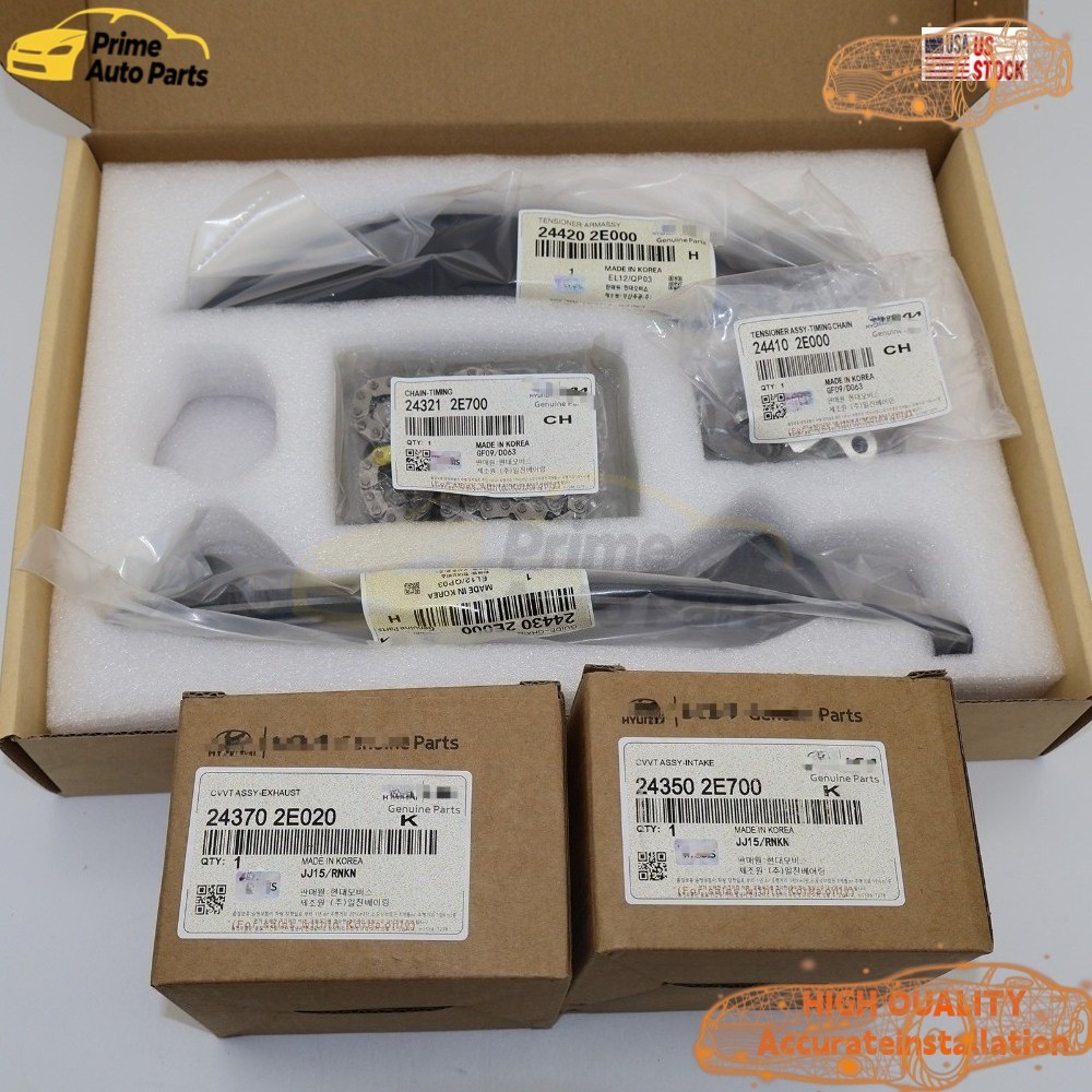 OEM Hyundai Elantra Kona 2.0L 2017-2020 Timing Chain Kit  VVT Camshaft Gear NEW