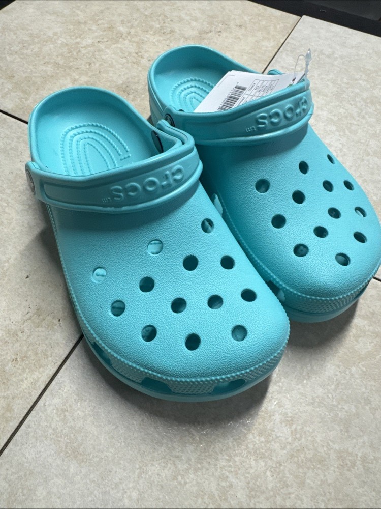 Crocs Classic Clog Color - Blue Turquoise 7 Women’s