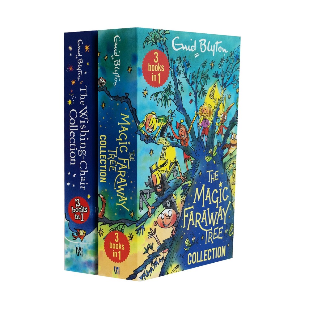 The Wishing-Chair & The Magic Faraway Tree By Enid Blyton 2 Books Set-Ages 5+-PB