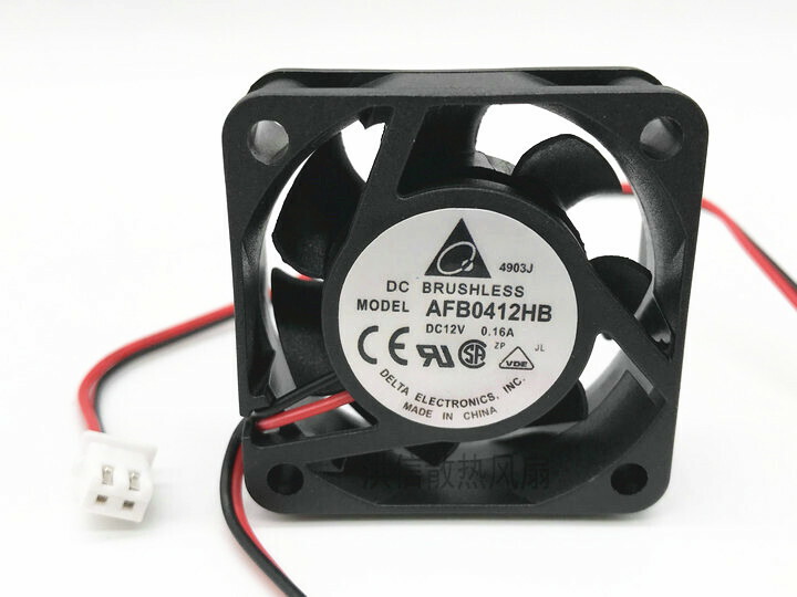 1PC AFB0412HB 4CM 4015 12V 0.16A 40*40*15MM double cooling fan #F22