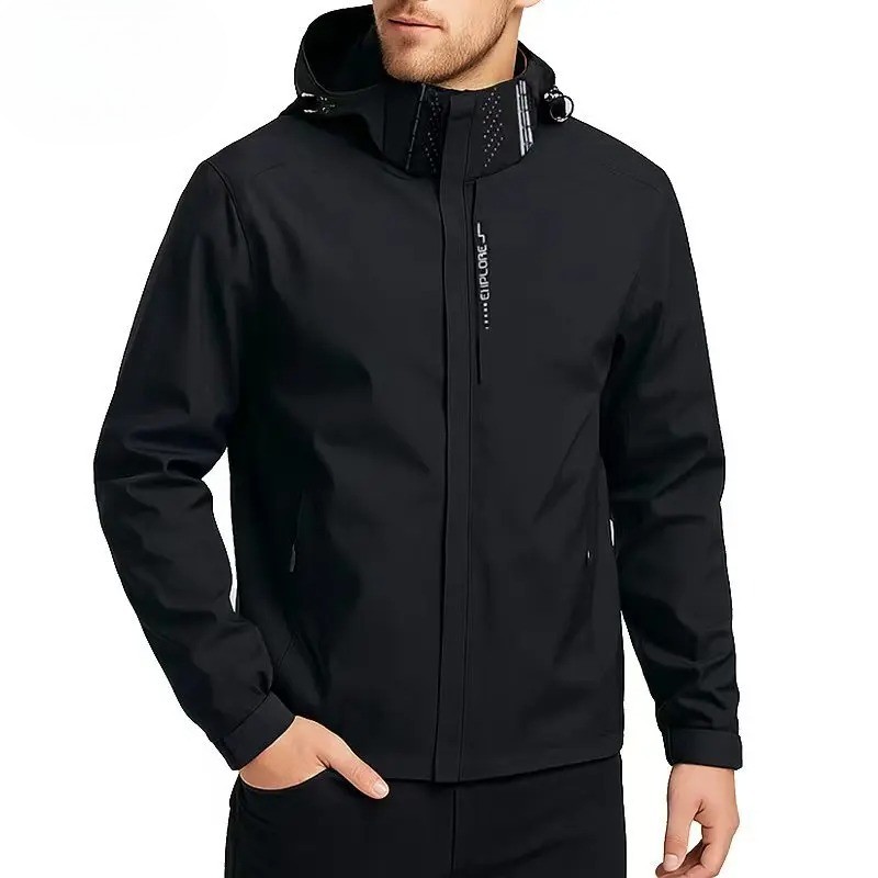 Men Outdoor Waterproof Raincoat Hiking Windproof Jacket Climbing Outdoor Jackets