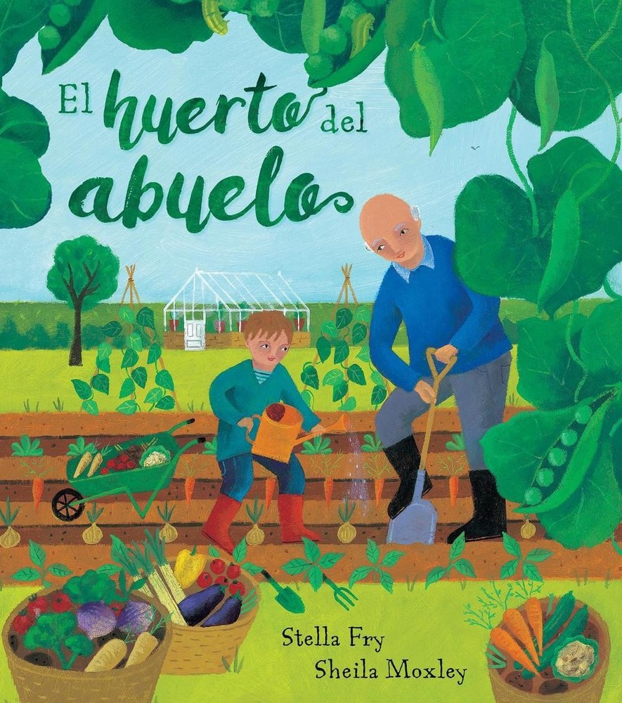 El huerto del abuelo by Stella Fry (Spanish) Paperback Book-image
