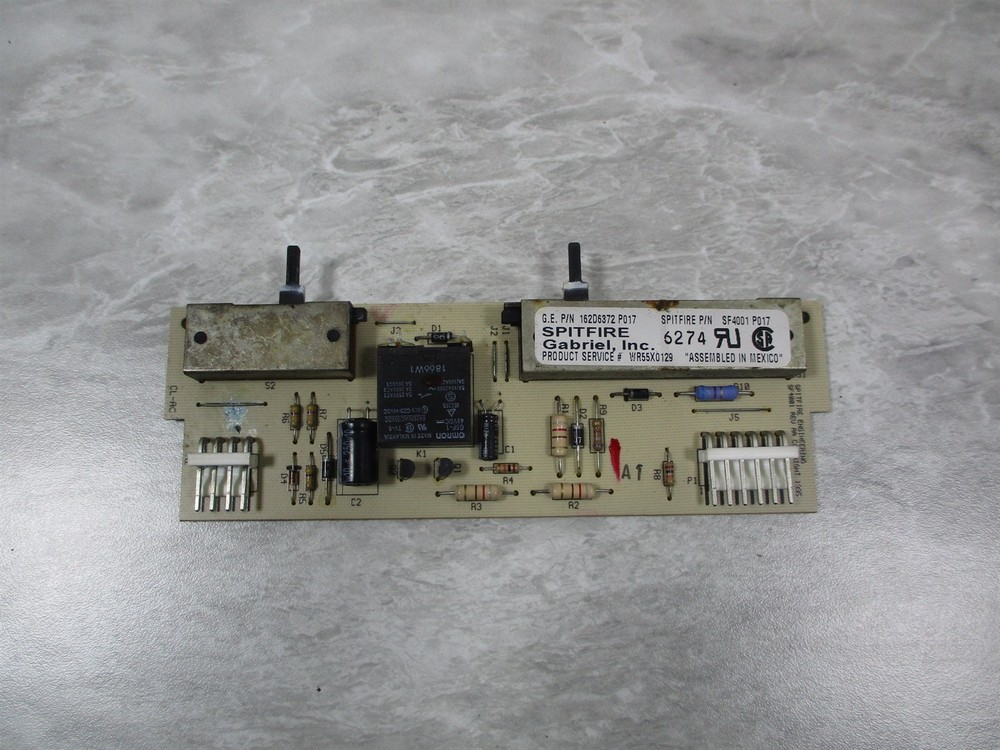 Ge Refrigerator Dispenser Control Bloack/Rust Board Part # Wr55X129