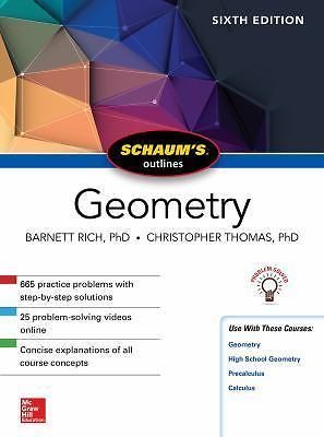 Schaum's Outline of Geometry, Sixth Edition by Barnett Rich and Christopher...