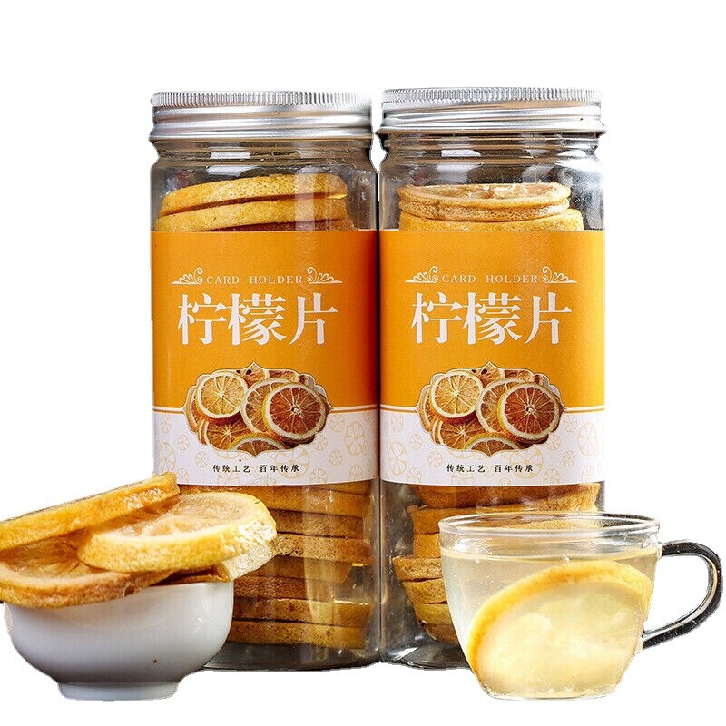 50g Dried Lemon Fruit Tea Herbal Drink Health Care Weight Loss Detox