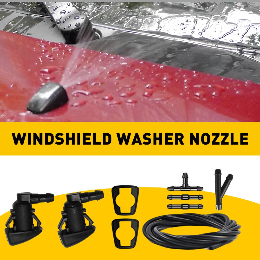 8S4Z-17603-AA Windshield Nozzle Spray 2PCS Washer Fit 2007 8 09-2011 Ford Edge