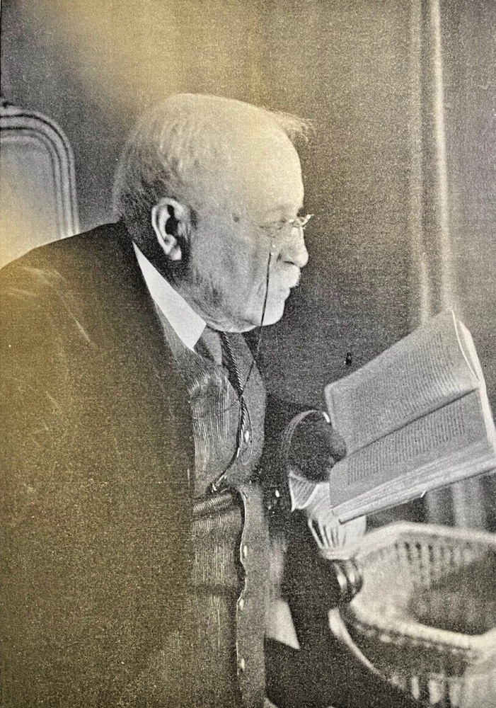 1915 Vintage Magazine Illustration Author William Dean Howells