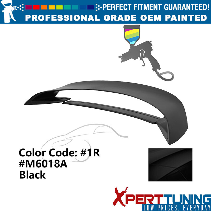 Ford Mustang GT350 Style ABS Painted Black Rear Spoiler 2015-2023