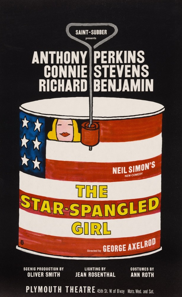 9746.Decoration Poster.Room Wall art.Home interior decor.The Star Spangled girl
