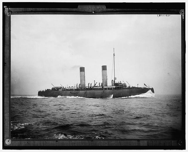 Steamer Sampo,boats,water vessels,ships,Detroit Publishing Company,1895