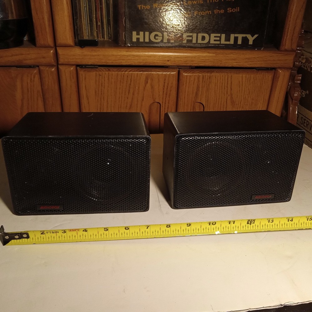 Audiovox Comp-100 Mini HIFI Speakers 4