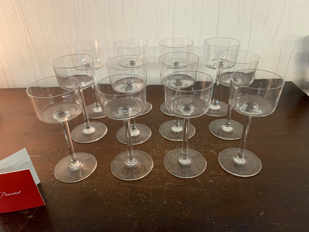 18 Baccarat Crystal Wine Glasses (Price Per Unit)