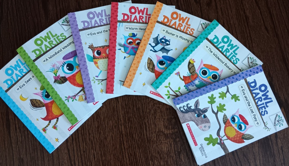 Scholastic Owl Diaries Paperback Illustrated Chapter Book  #2-8