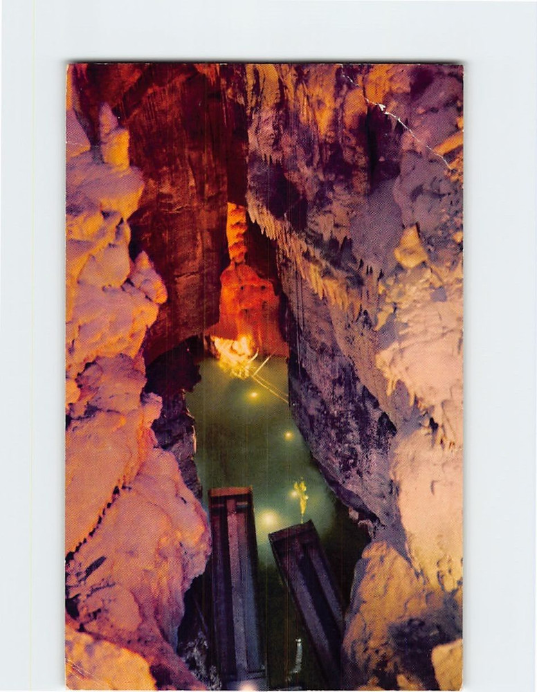 Postcard Crystal Lake Mammoth Cave National Park Kentucky USA