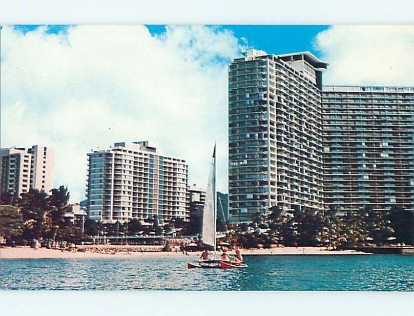 Unused Pre-1980 ILIKAI HOTEL Honolulu Hawaii HI q4533
