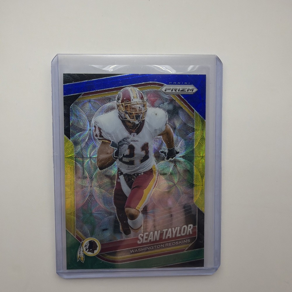 Sean Taylor Prizm Choice 2025 Amazing Shape Tri Color SP! Legend.