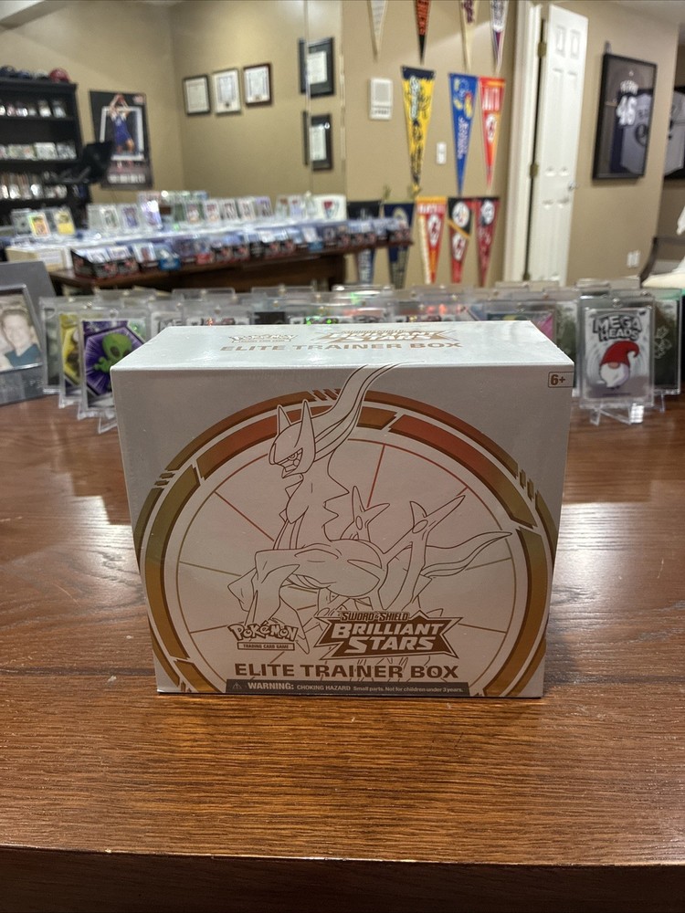 Brilliant Stars Elite Trainer Box Factory Sealed Pokemon Sword & Shield ETB