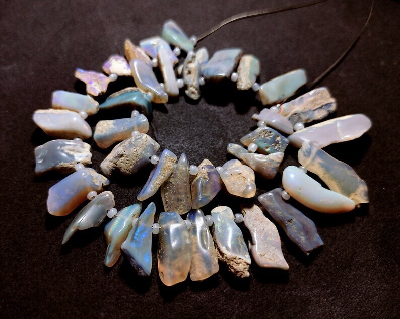 Natural Australian Opal Beads 10