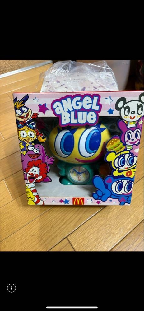 Angel Blue Alarm Clock Nakamura-kun McDonald's Collaboration Limited Edition