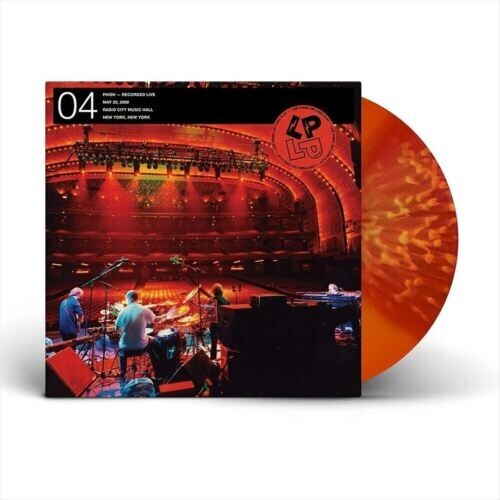 PHISH LP On LP 04 (Ghost 5/22/00) Live Radio City Curtain Red Vinyl