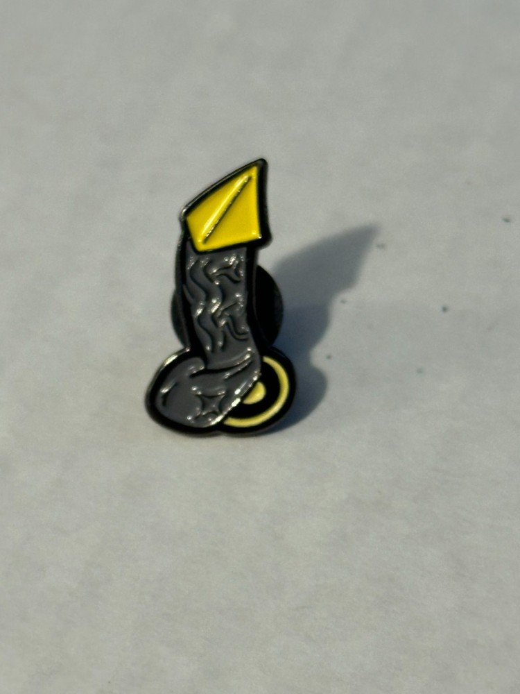 Hazbin Hotel Fanmade Mini NSFW Adam Enamel Pin