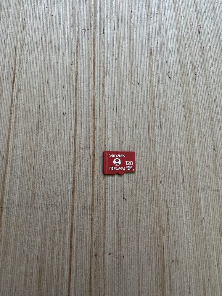 Nintendo Switch SanDisk 128 GB Micro SD Card