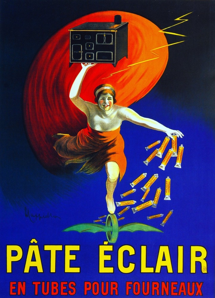 Decor Poster.Fine Graphic Art Design. Pat_ _clair en tubes pour fourneaux. 2739