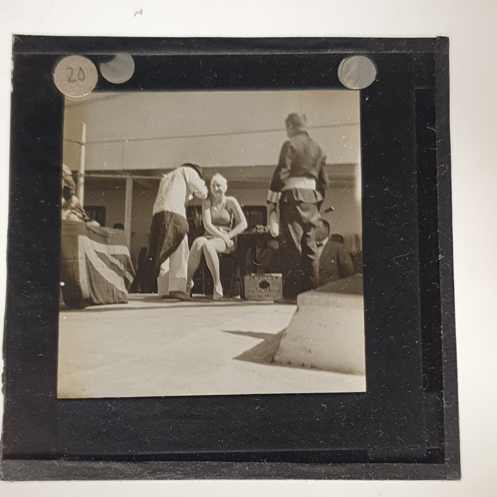 Magic Lantern  Glass Slide