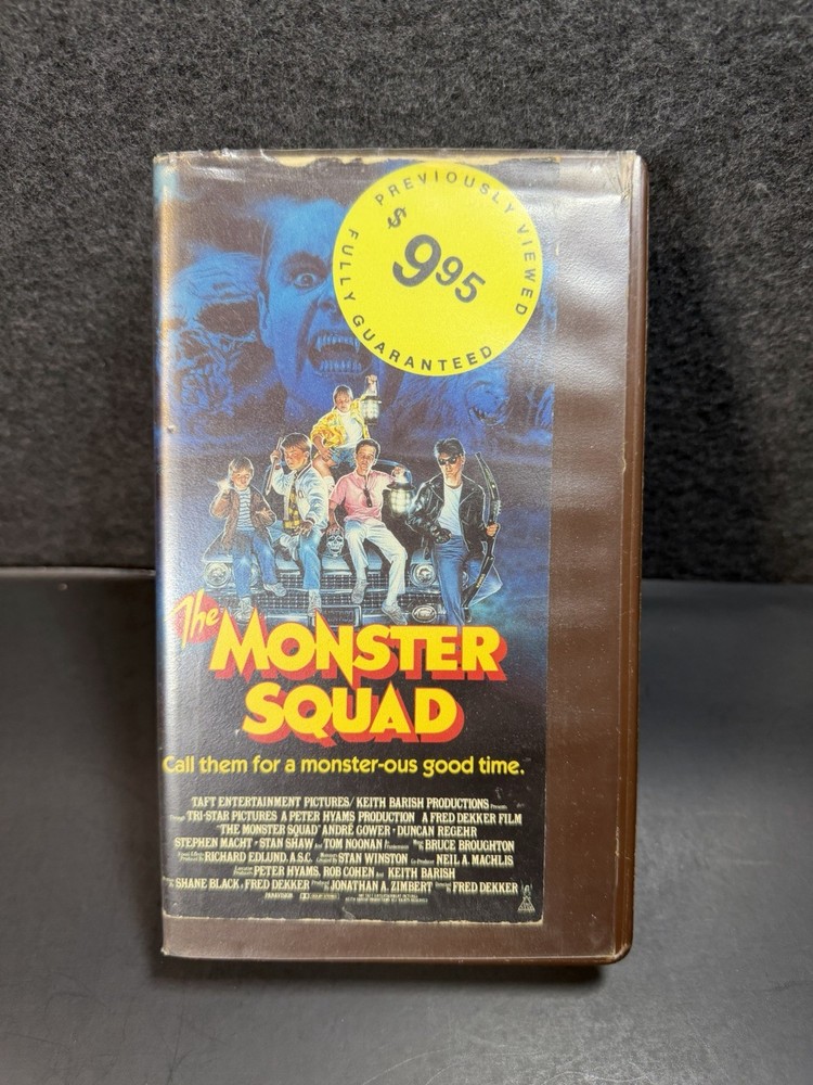 The Monster Squad VHS Not Tested 1987