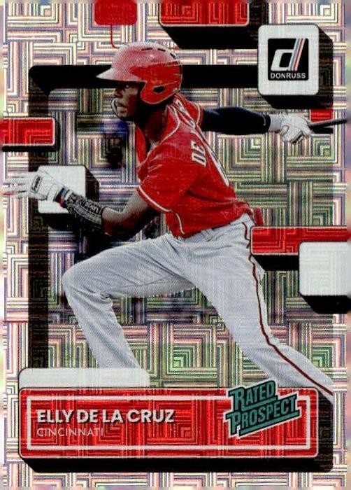2022 Donruss #RP-6 Elly De La Cruz Rated Prospects Vector