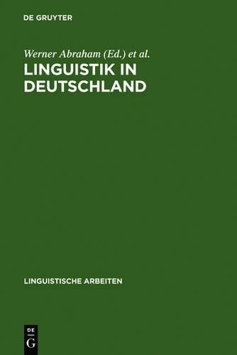 Werner Abraham Linguistik in Deutschland (Hardback)