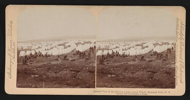 Photo:General view of the Infantry Camp, Camp Wikoff, Montauk Point, N.Y.
